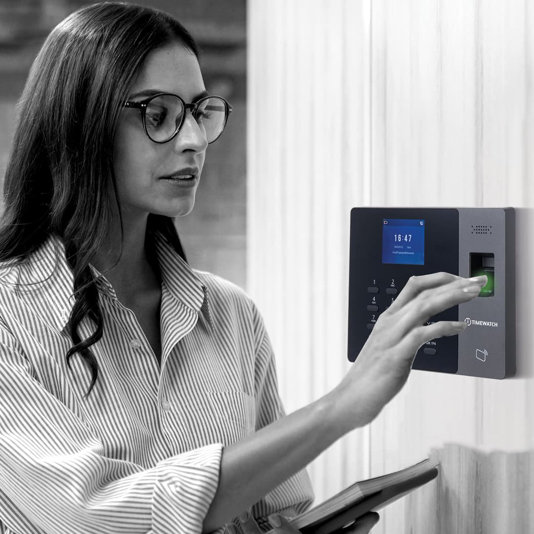 Fingerprint recognition requires physical contact