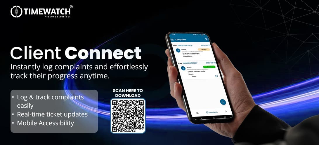 One App for All Your TimeWatch Service Complaints, Attendance Machines, Turnstiles, DFMD, Baggage Scanners & More
