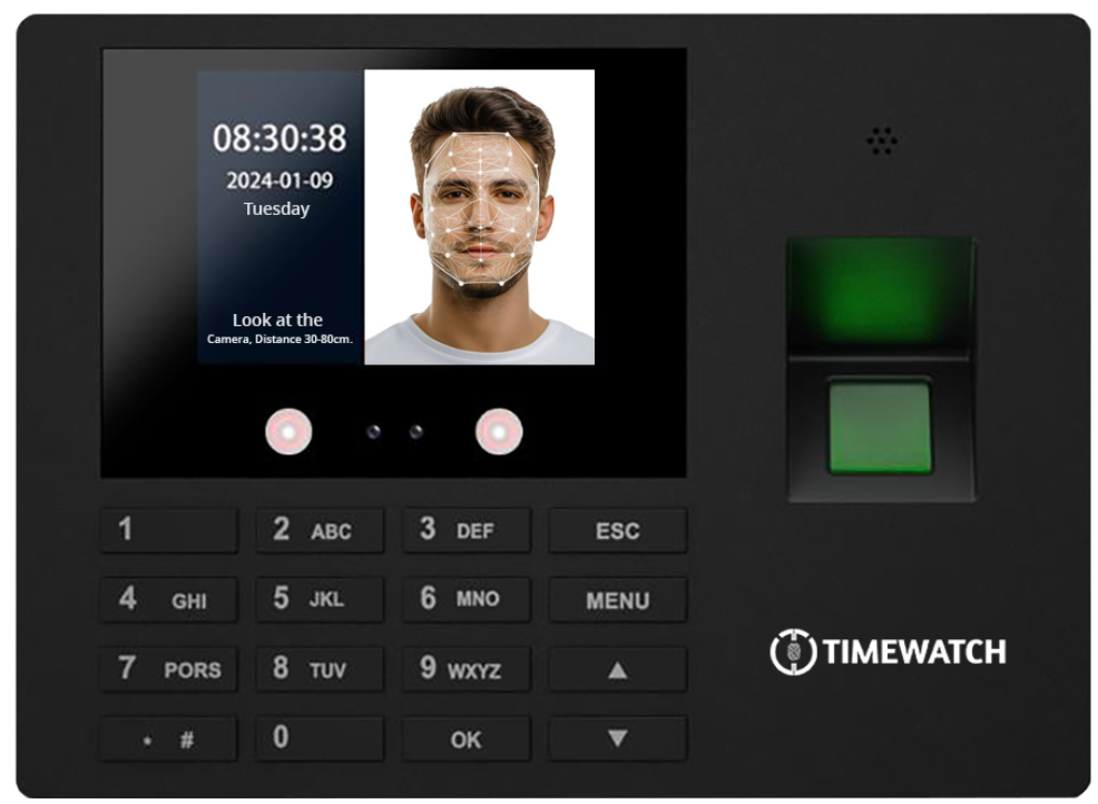 BIO-1SE biometric attendance device TimeWatch India UAE